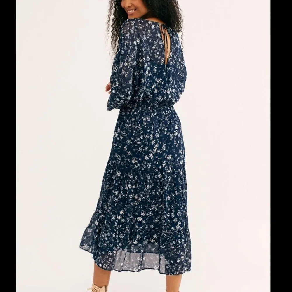NWT Free People Wallflower Midi Dress - Picture 2 of 9